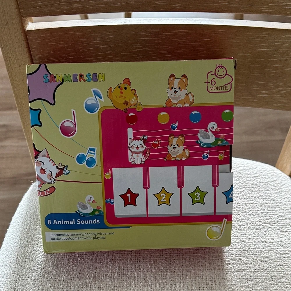 Kids Animal Sounds Floor Piano Toy